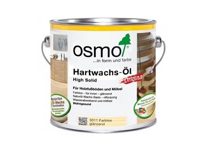 OSMO 3011 Wosk Twardy Olejny wysoki połysk