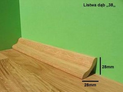 Listwa przypodłogowa 38